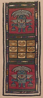Tapestry Fragment, 700-1370s. Creator: Unknown