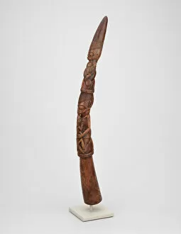 Arts Of Africa Collection: Tapper (Iroke Ifa), Nigeria, 17th or 18th century. Creator: Unknown