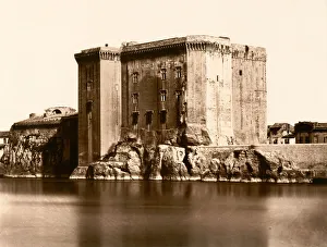 Baldus Prints: Tarascon, Chateau, ca. 1862. Creator: Edouard Baldus