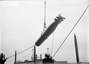 Torpedoes Prints: Target Practice - Torpedo, 1913. Creator: Unknown