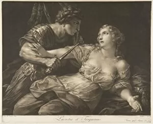 Attacker Gallery: Tarquin and Lucretia, 1792. Creator: Johann Peter Pichler