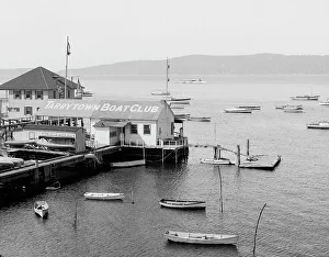 Club House Prints: Tarrytown Boat Club, Tarrytown, N.Y. c.between 1910 and 1920. Creator: Unknown
