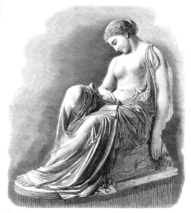 Topless Prints: The Task of Erinna, The Greek Poetess
