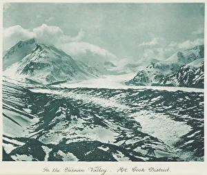 Bleak Prints: In the Tasman Valley, Mt Cook district