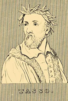 Tasso, (1544-1595), 1830. Creator: Unknown Tasso, (1544-1595), 1830. Creator: Unknown