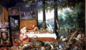 The Taste, 1618, by Jan Brueguel