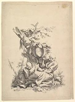 Chez Huquier Gallery: Taste, 18th century. Creator: Gabriel Huquier