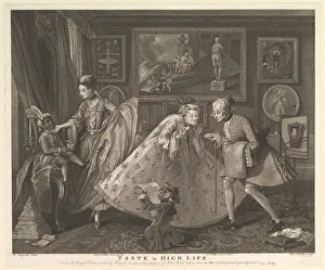 Hunched Prints: Taste in High Life, May 1, 1798. Creator: Samuel Phillips