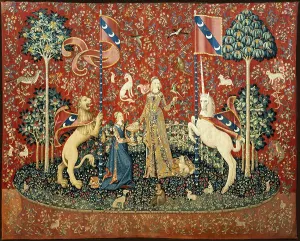 Taste Prints: Taste. The Lady and the Unicorn, Between 1484 and 1500. Creator: Anonymous master ()