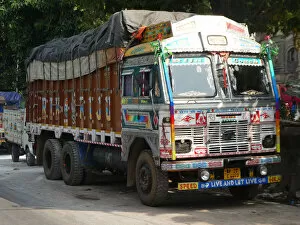 TATA truck in India, 2019. Creator: Unknown