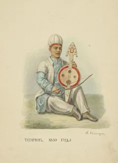 Tatar Man of 1830 (From the series Clothing of the Russian state), 1869