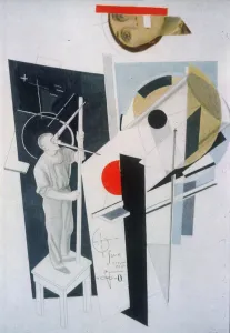 Collage Prints: Tatlin at Work. Illustration for the book Six Tales with Easy Endings