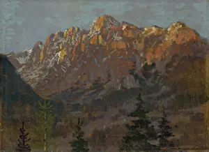 Western Carpathians Prints: Tatras landscape, after 1900. Creator: Ferdinand Katona