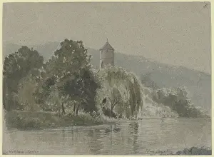 By the Tauber near Wertheim, c1880-1900. Creator: Ernst Morgenstern