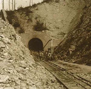 Meuse Prints: Tavannes Tunnel, Verdun, northern France, c1914-c1918