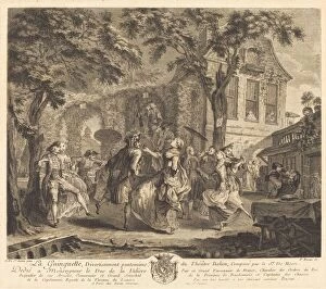 Engraving And Etching Gallery: The Tavern, 1761 / 1762. Creator: Pierre François Basan