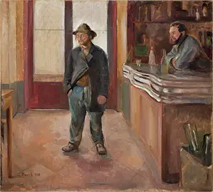 1890 Prints: In the Tavern, 1890. Creator: Vincent van Gogh