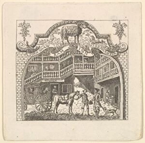 A Tavern Card for John Shaw, 1790s. Creator: Unknown