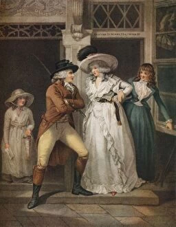 Hands On Hips Gallery: The Tavern Door, Laetitia Deserted by her Seducer is Thrown on the Town, 1789