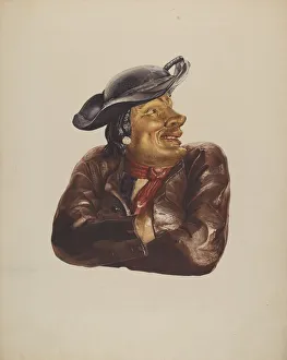Henry Murphy Prints: Tavern Figure, 1935 / 1942. Creator: Henry Murphy