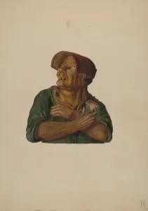 Period Costume Collection: Tavern Figure, c. 1936. Creator: Richard F. Smith