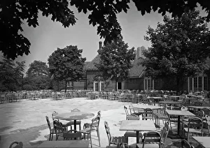 Central Park Prints: Tavern on the Green, Central Park, 1944. Creator: Gottscho-Schleisner, Inc