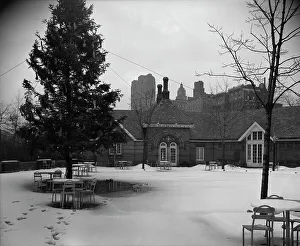 Footprint Prints: Tavern on the Green, Central Park, New York City, 1944. Creator: Gottscho-Schleisner, Inc