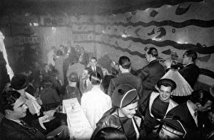 A tavern at Montparnasse, Paris, 1931.Artist: Ernest Flammarion A tavern at Montparnasse, Paris, 1931.Artist: Ernest Flammarion