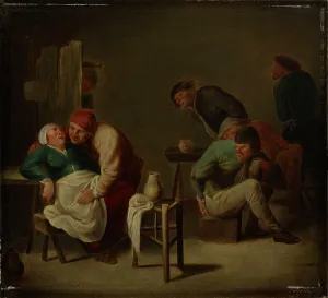Brauwer Adriaen Prints: Tavern scene, 1600-1800. Creator: Adriaen Brouwer