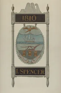 Tavern Sign, 1935 / 1942. Creator: Unknown