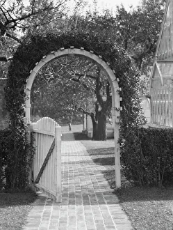 Garden Feature Prints: Taylor, Myron C. Mr. residence and grounds