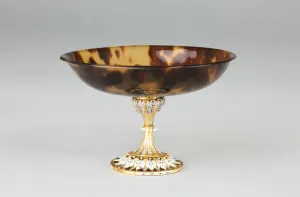 Tortoise Shell Prints: Tazza, France, c. 1850. Creator: Charles Duron