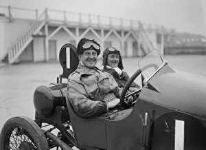 Co Driver Gallery: TB Andre in his Marlborough I at the JCC 200 Mile Race, Brooklands, Surrey, 1921