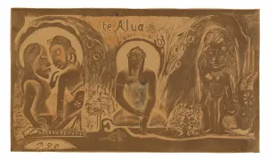 Te atua (The God), from the Noa Noa Suite, 1893 / 94. Creator: Paul Gauguin