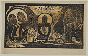 Te Atua (The Gods) From the Series Noa Noa, 1893-1894. Artist: Gauguin, Paul Eugene Henri (1848-1903)