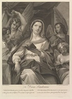 Hymn Prints: Te Deum Laudamus, 1765-69. Creator: Robert Strange