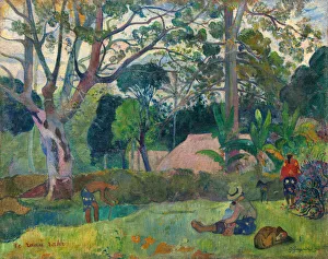 Almond Tree Gallery: Te raau rahi (The Big Tree), 1891. Creator: Paul Gauguin