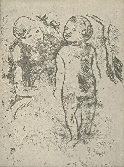Windward Islands Prints: Te Tamari, 1936. Artist: Paul Gauguin