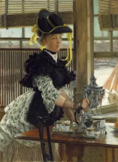 James Jacques Joseph Tissot Collection: Tea, 1872. Creator: James Tissot