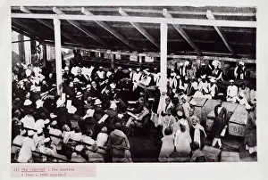 Calcutta Prints: Tea auction, probably in Calcutta, India, c1880. Creator: Bourne & Shepherd