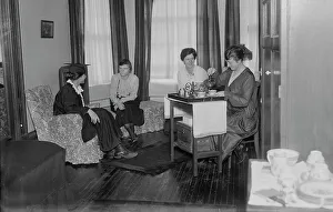 Art College Prints: Tea at Barnard, between c1915 and c1920. Creator: Bain News Service