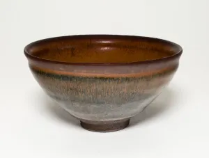Tea Bowl Prints: Tea Bowl with Hares fur'Glaze, Song dynasty (960-1279). Creator: Unknown