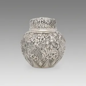 Tea Caddy, 1896. Creator: Jacobi and Jenkins