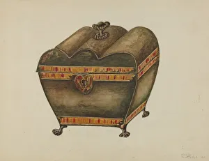 Tea Caddy Prints: Tea Caddy, 1940. Creator: Marie Lutrell