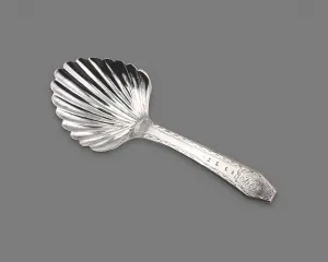 Tea Caddy Spoon, 1805 / 6. Creator: Robert Shepherd