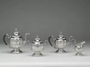 Swan Gallery: Tea and Coffee Service, 1809 / 12. Creators: Jean Simon Chaudron, Anthony Rasch