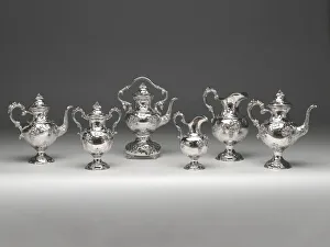 Coffee Gallery: Tea and Coffee Service, 1840 / 51. Creator: Francis W. Cooper