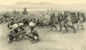 Sri Lankan Gallery: Tea pickers, Peradeniya, Ceylon, 1898. Creator: Christian Wilhelm Allers