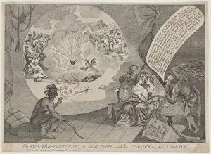 Time Collection: The Tea-Tax-Tempest, or Old Time with his Magick Lanthern, March 12, 1783. March 12, 1783