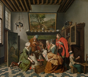 Boiling Prints: Tea-Time. Creator: Jan Josef Horemans II